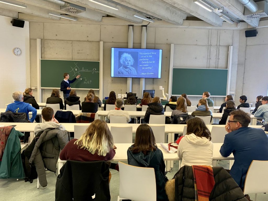 230210 School visit to KU Leuven lab Feb 2023 10 - Demoucelle Parkinson Charity