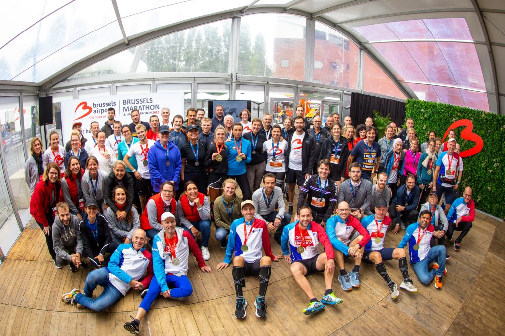 BRUSSELS AIRPORT MARATHON 2 OKT 2022 LR 595 - Demoucelle Parkinson Charity