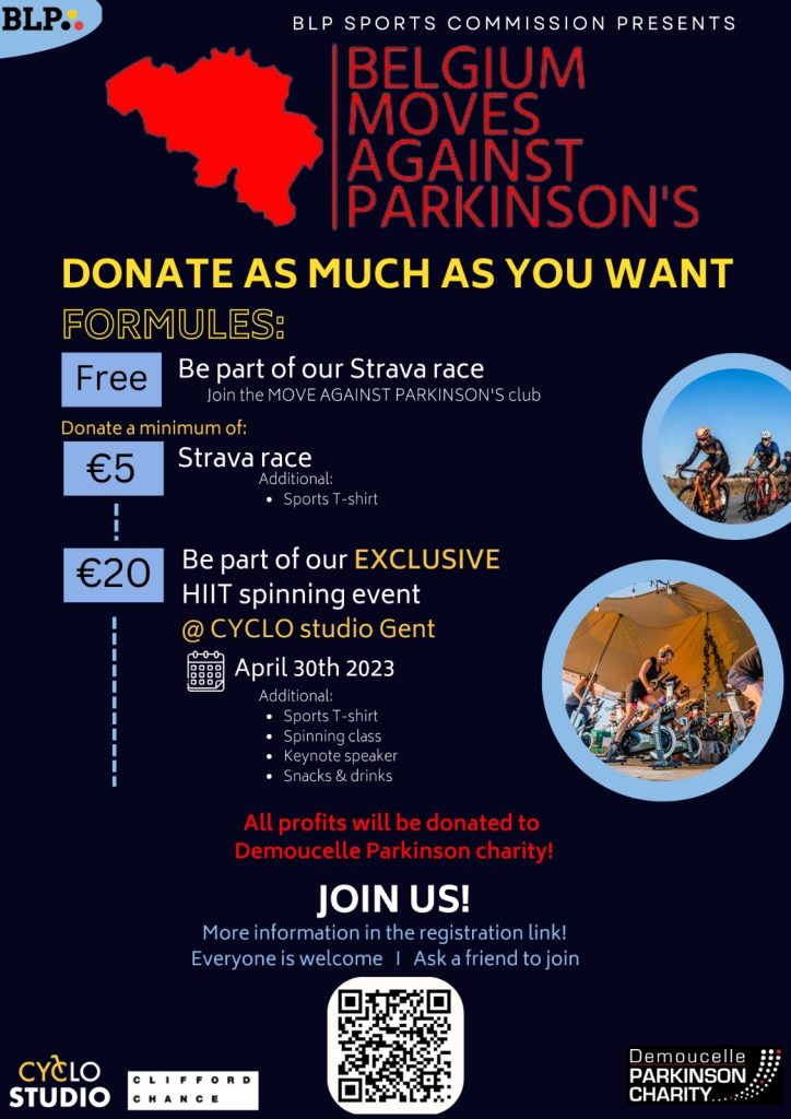 Belgium Moves Against Parkinsons - Demoucelle Parkinson Charity