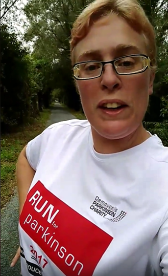 Carolien Run for Parkinson picture - Demoucelle Parkinson Charity