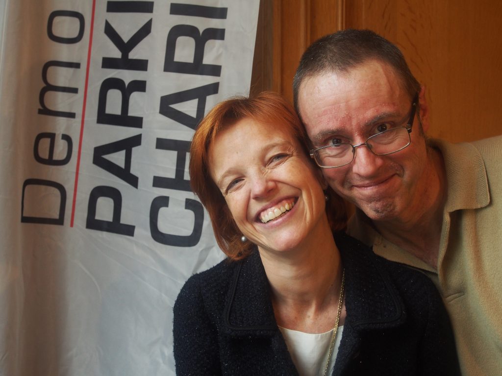 Demoucelle Key DPC Image Patrick and Anne Marie - Demoucelle Parkinson Charity