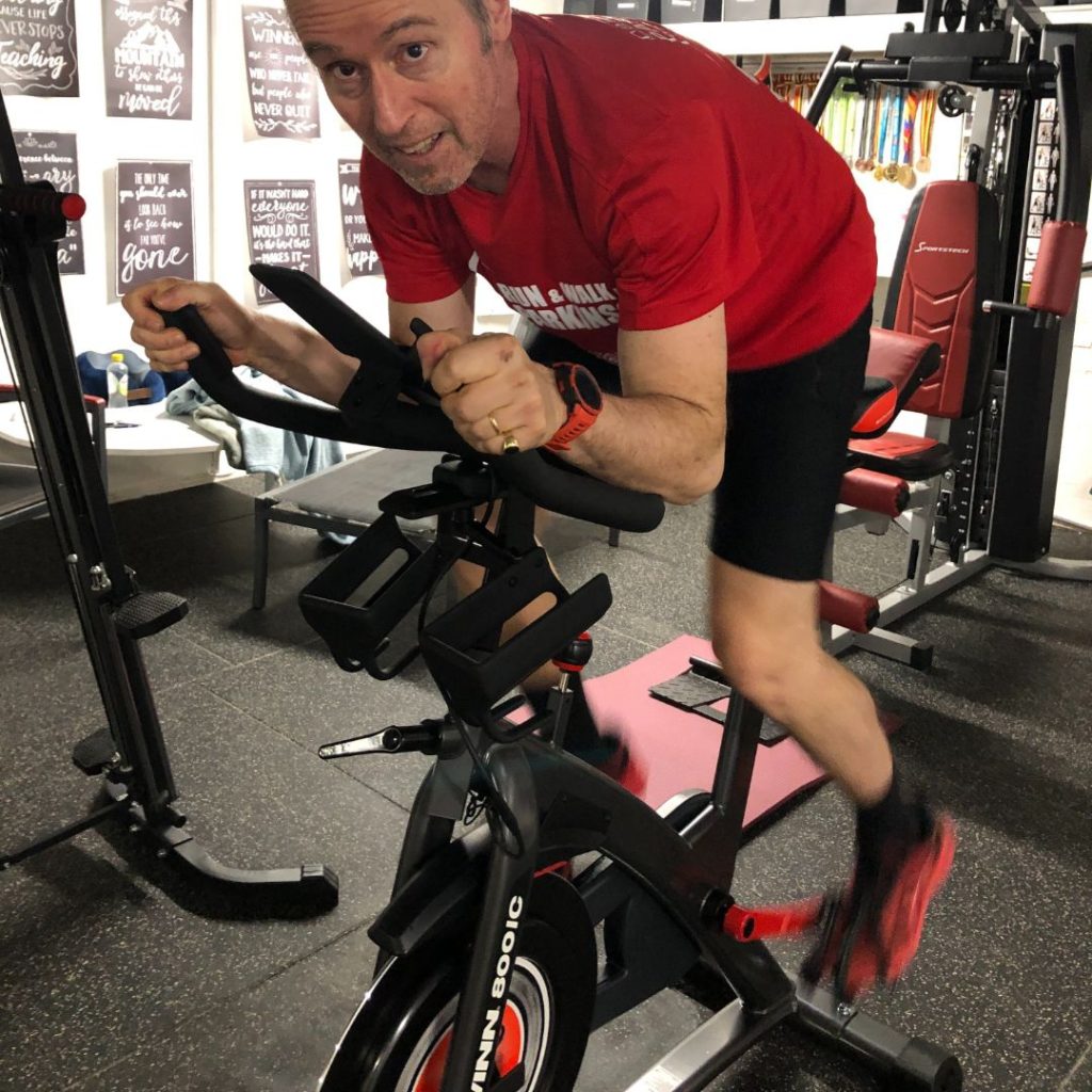Instagram Posts DO IT stationary bike - Demoucelle Parkinson Charity