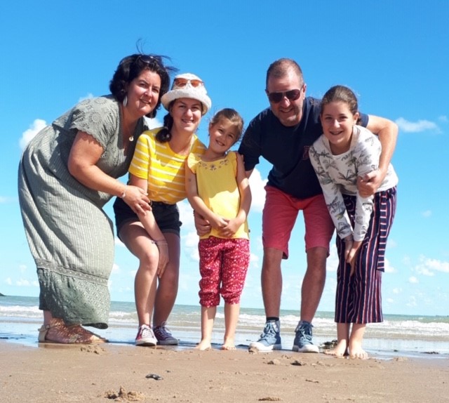 Magali picture family - Demoucelle Parkinson Charity