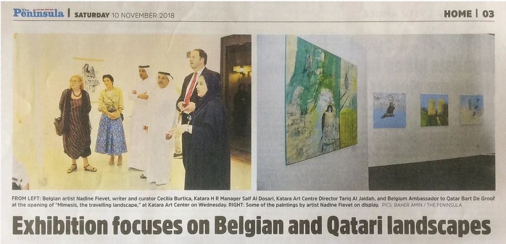 Nadine Fievet Qatar - Demoucelle Parkinson Charity