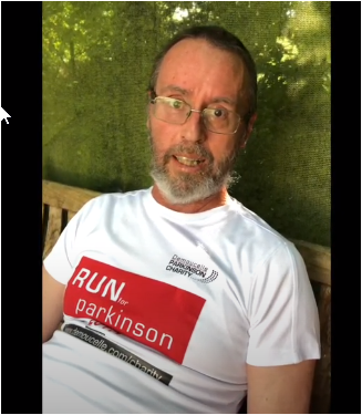 Patrick video picture - Demoucelle Parkinson Charity