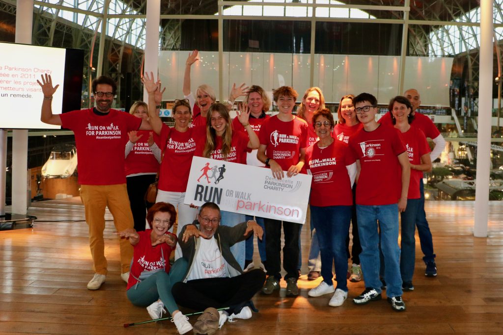 RWfP 2025 Volunteers and setting up 16 - Demoucelle Parkinson Charity