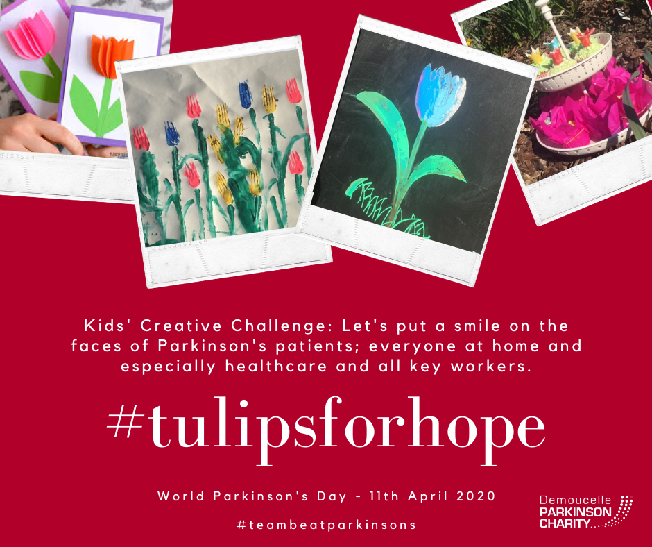 tulipsforhope social media visual - Demoucelle Parkinson Charity